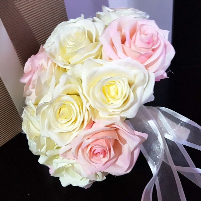  Emocionada al mil... ya a 15 dias del gran dia y mi ramo ya lo tengo en mis manos! 😍💐👰🤵💒 - 2