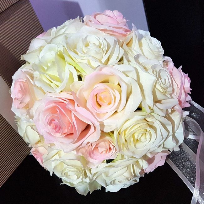  Emocionada al mil... ya a 15 dias del gran dia y mi ramo ya lo tengo en mis manos! 😍💐👰🤵💒 - 3