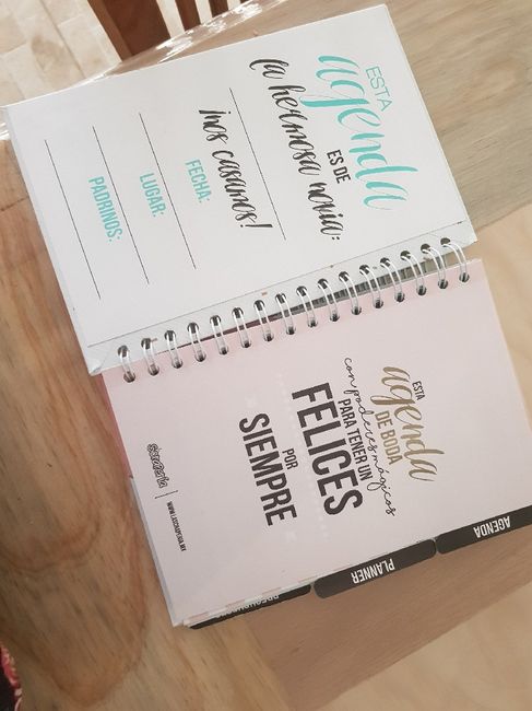 Llego mi agenda!!! - 2