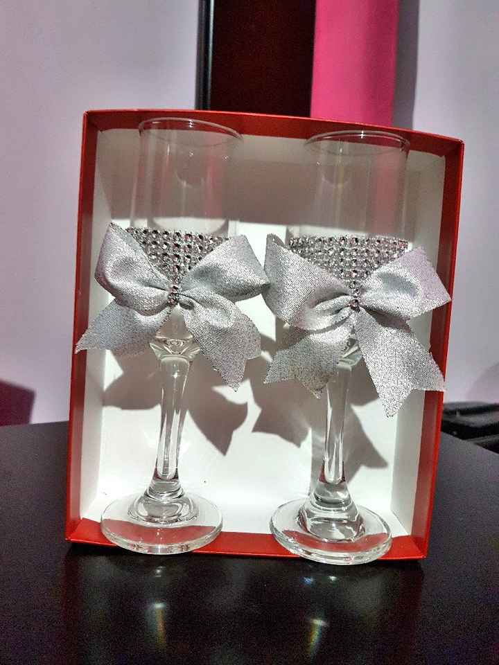  Copas para el brindis 🍾🥂 listas!!!! ✔ - 2