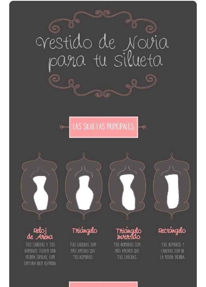  Vestido de novia perfecto para tu silueta 👰🏻 - 1