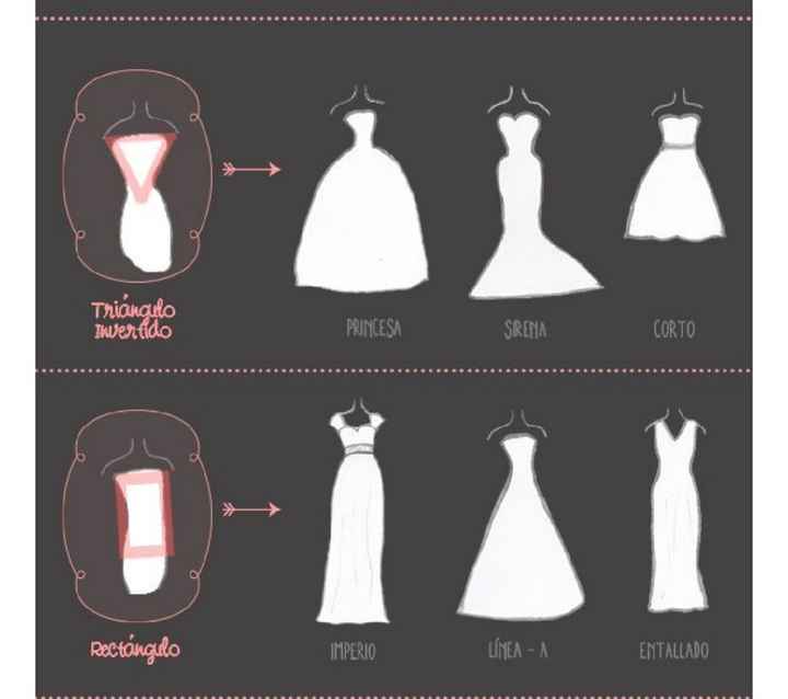  Vestido de novia perfecto para tu silueta 👰🏻 - 3