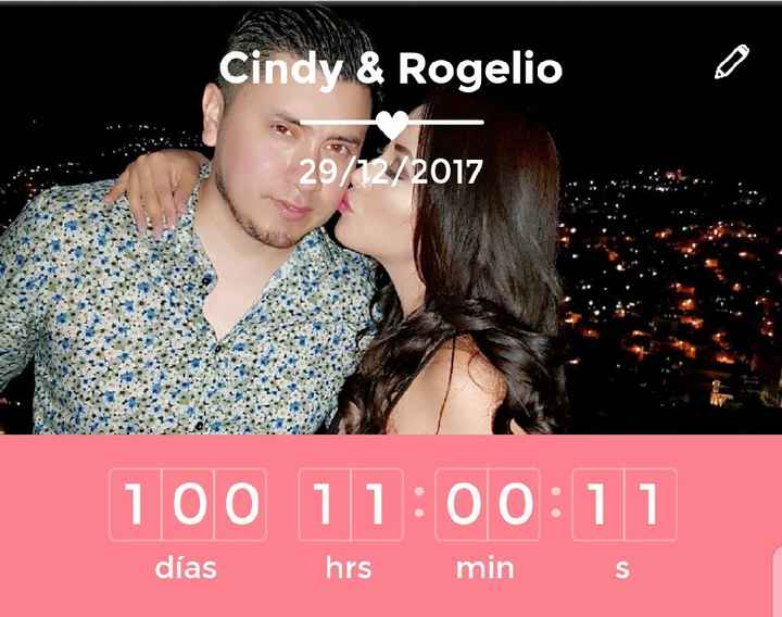  Ya a 100, que emoción! 💒🤵👰 - 1