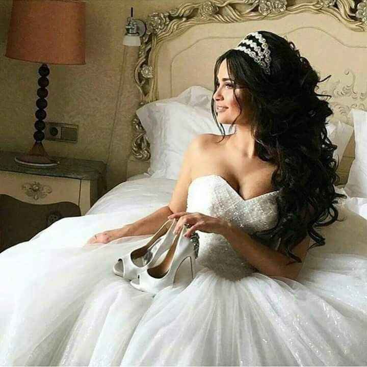  Recogido ó  suelto?  🤔👰 - 1