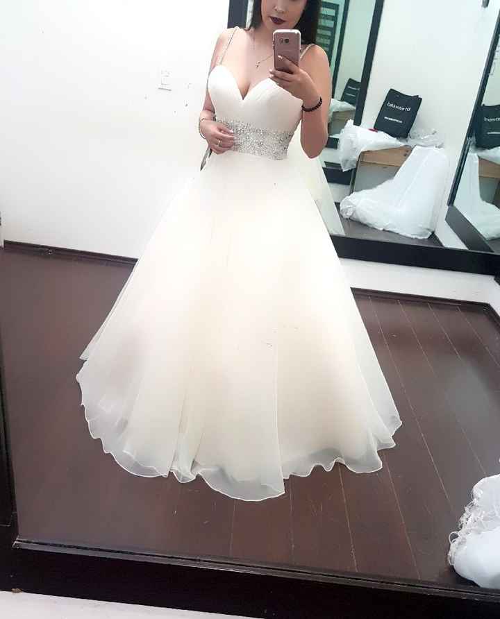  Las que escogieron vestido princesa, una pregunta!! - 1