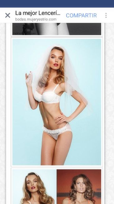 Ya pensaron en su noche de bodas?🤔 Me imagino q no... aqui les dejo modelos de lenceria😍🙈👰🤵 - 2