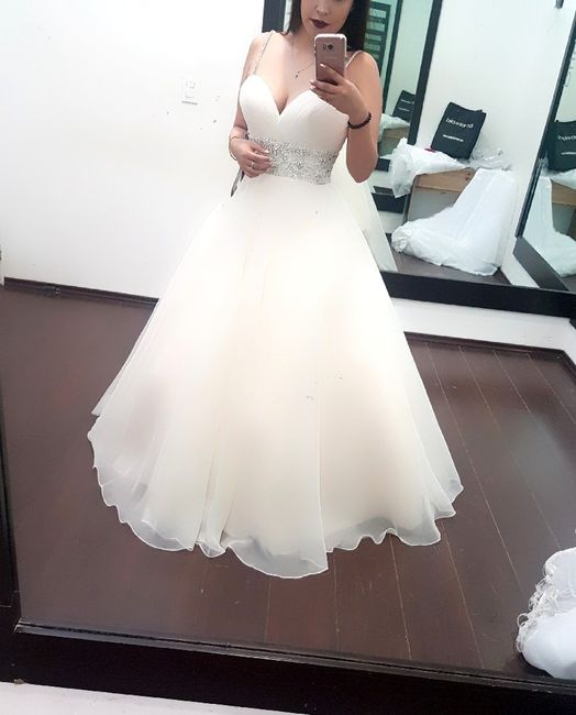  Las que escogieron vestido princesa, una pregunta!! - 1