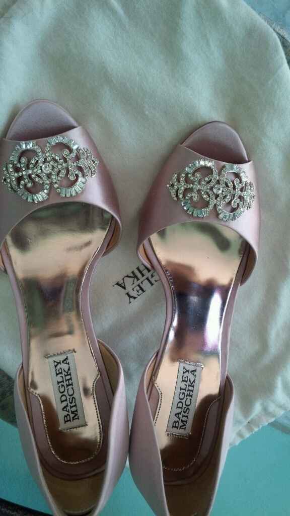 Zapatillas de novia de color - 1