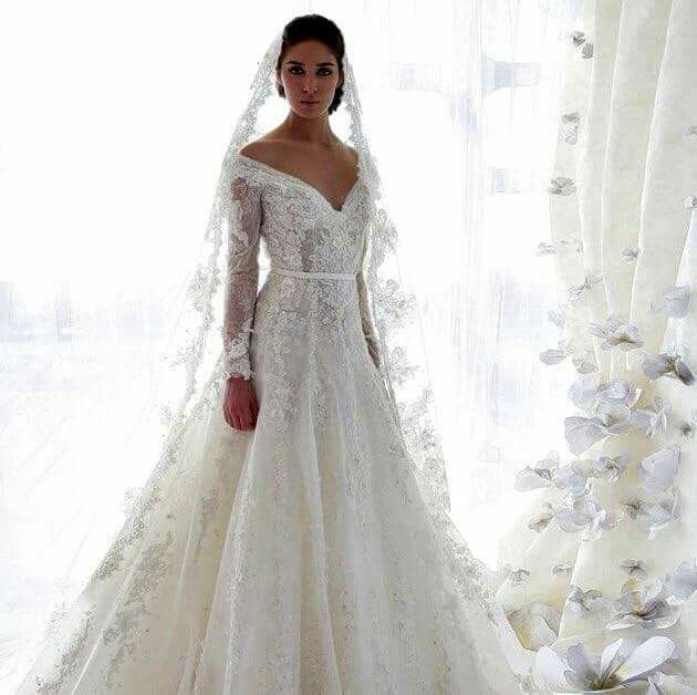 Velo, peinado, vestido - 2