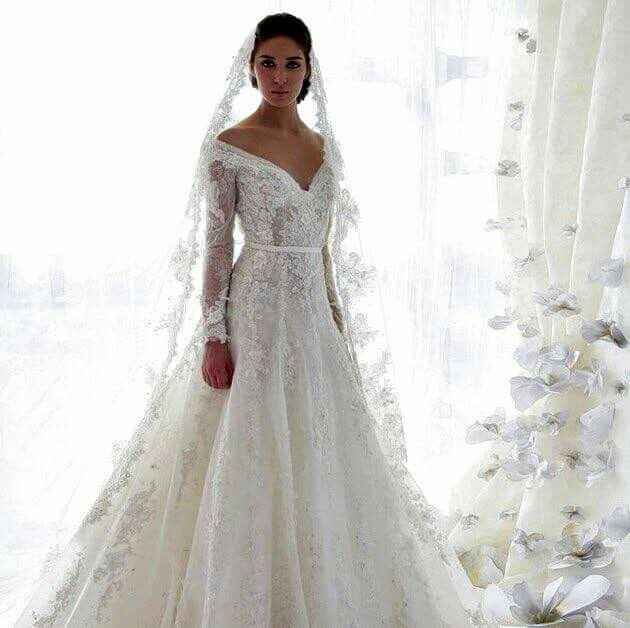 Velo, peinado, vestido - 2