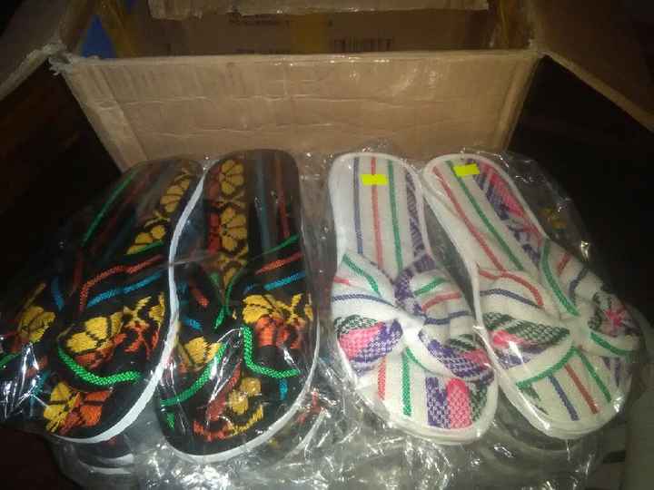 Por fin llegaron mis pantuflas artesanales!!! - 1