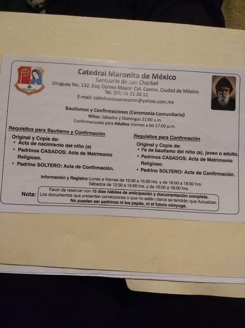 S. O. S. Confirmación urgente - 1