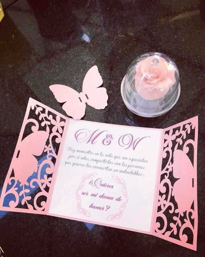 Invitaciones Damas de Honor! 💗 - 2