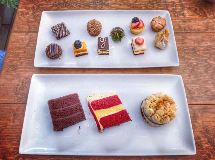 Pastel y Mesa de postres - 1