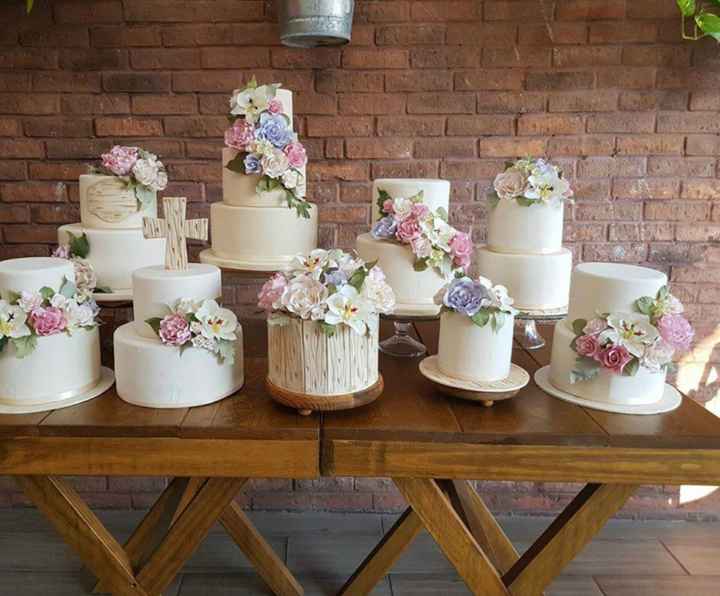 Pastel y Mesa de postres - 3