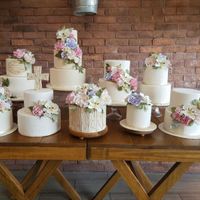 Pastel y Mesa de postres - 3