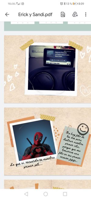 🍩 Su primera cita fue... 2