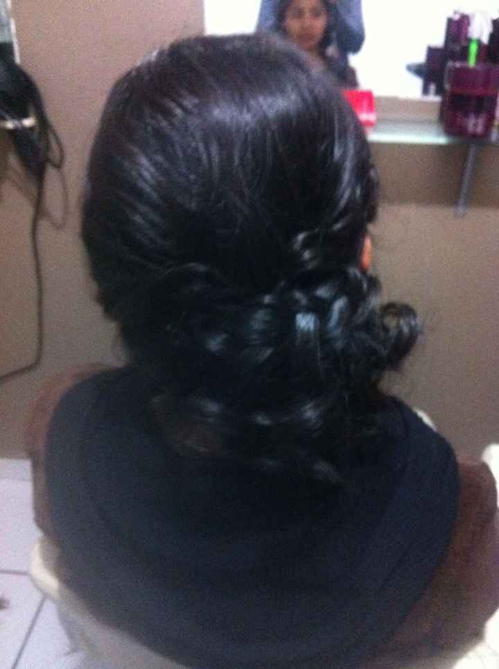 Peinado para la boda