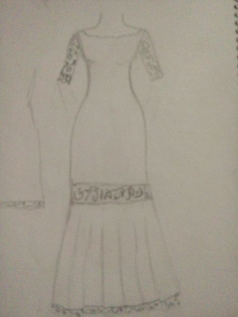 Vestido de la boda religiosa