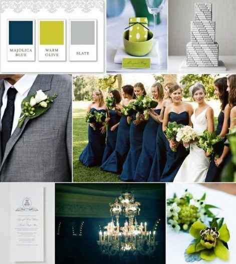 Gris/azul/amarillo
