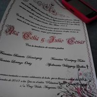 Las invitaciones de mi boda :)