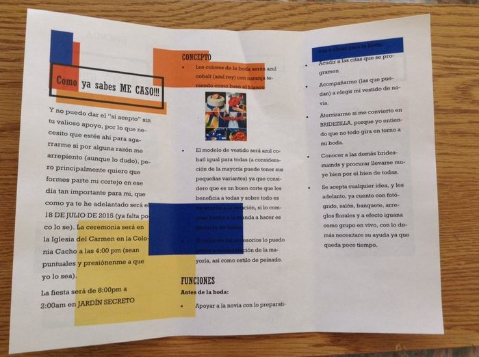 Invitación damas de honor!! - 4