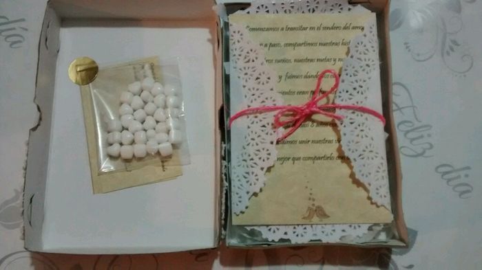 Y así nos quedaron las invitaciones - 2