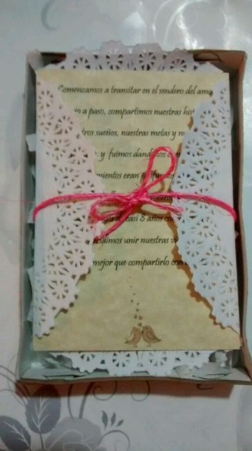 Y así nos quedaron las invitaciones - 3