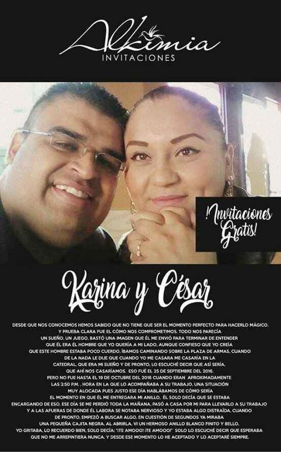 Ayudenme a ganar unas invitaciones - 1