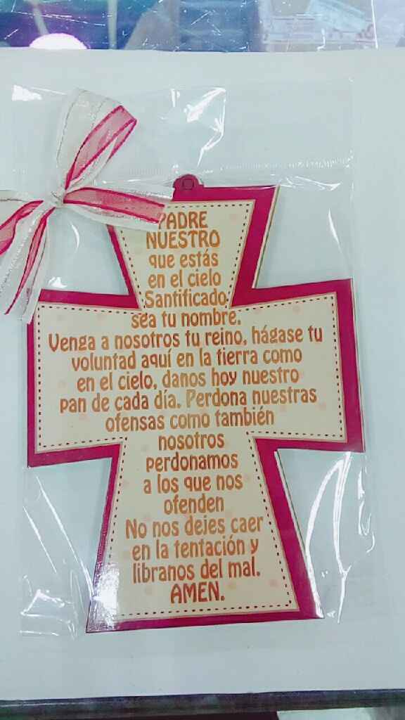 Los recuerdos para mi boda serían... - 1