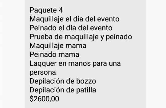 Paquete para la novia - 1