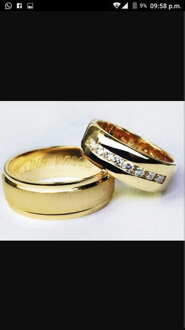 Eligiendo argollas - 1