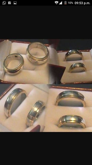 Eligiendo argollas - 4