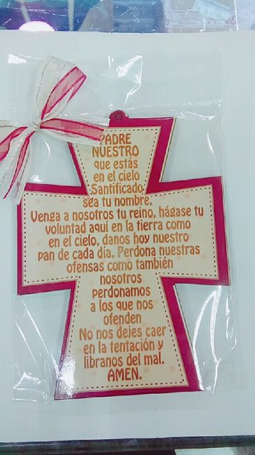 Los recuerdos para mi boda serían... - 1