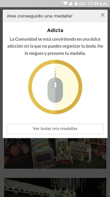 Suuuuper emocionada novia adicta 🙈 mi nueva medalla - 2