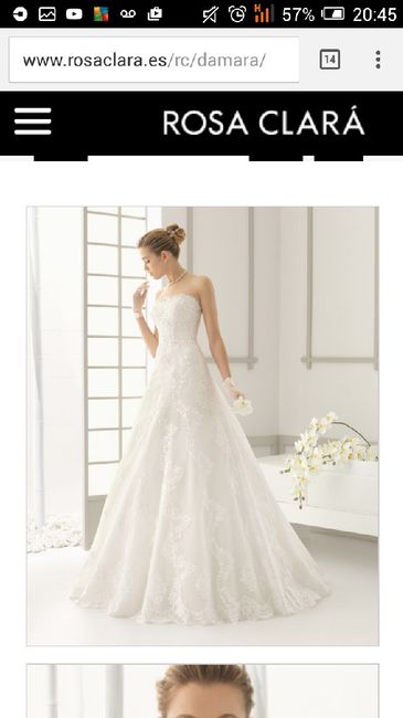 El juego de espectativa vs. realidad - mi vestido de novia - 1