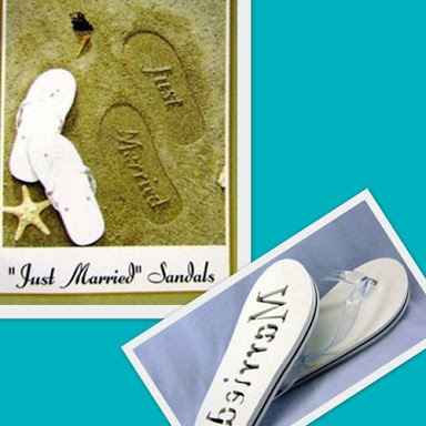 Sandalias para playa "dejan huella" - 3