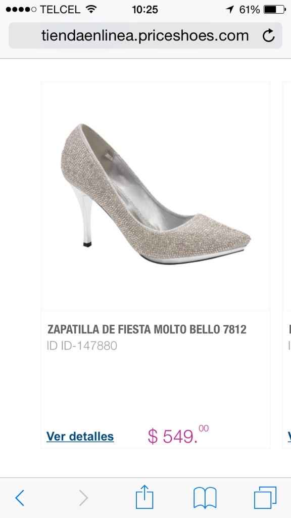 Zapatillas para boda de noche en invierno - 1