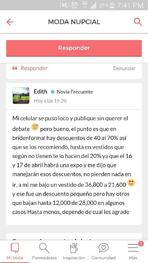Descuentos en bridenformal!! - 1