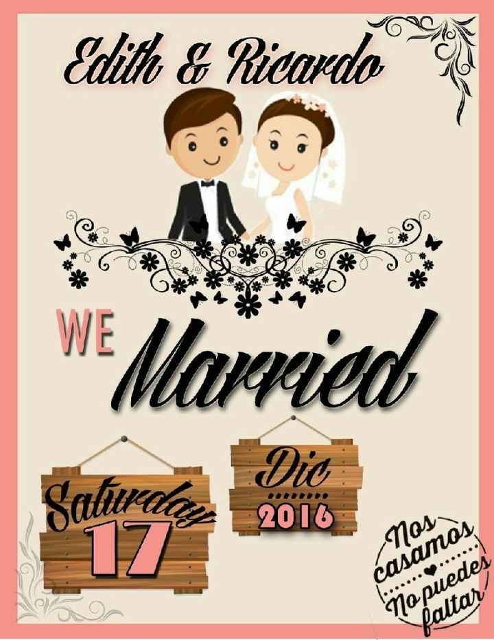 Save the date , ayuda !! - 2