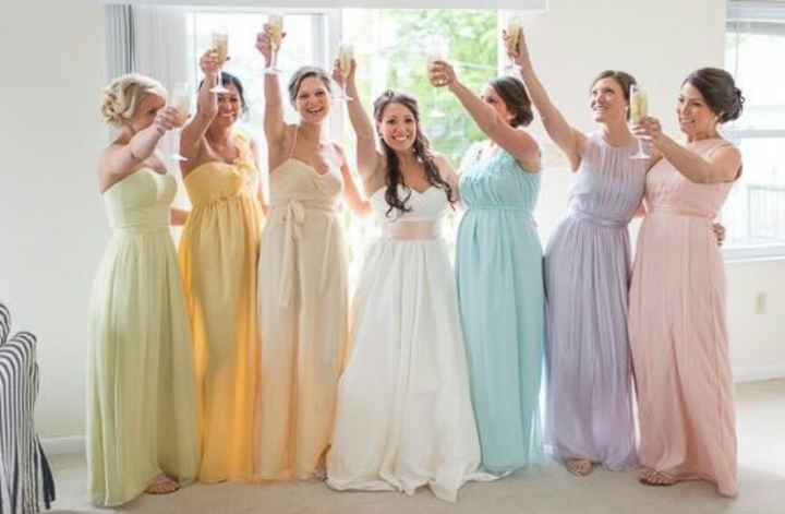 Color de mis damas de honor - 1
