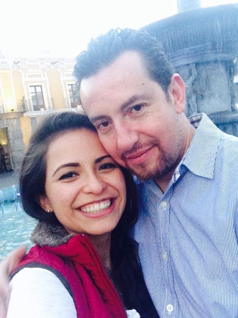 Porque Vivir es recordar, Cual fue su primera foto de novios ? - 1