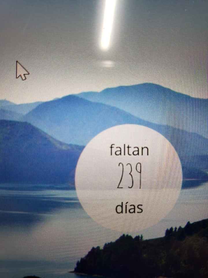 DÍAS PARA MI BODA