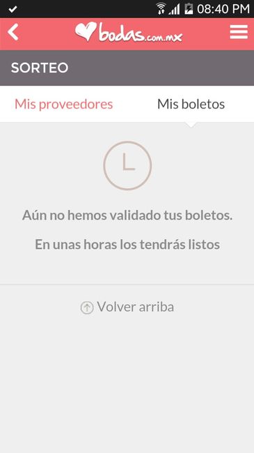 Boletos sorteo - 1