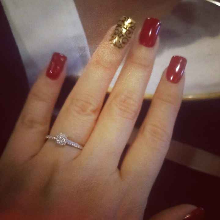 ¿cómo es su anillo de compromiso? - 3