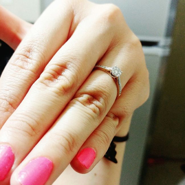 Cuanto llevan con su hermoso💍 - 1