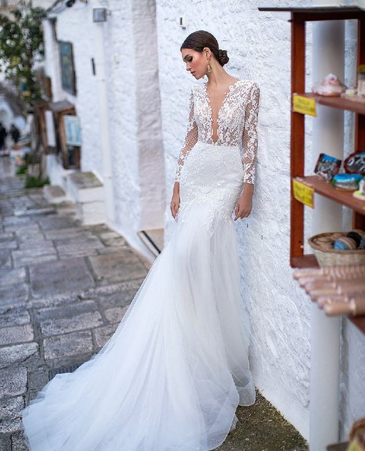 Ideas vestidos de novia (escote) 👰 - 7