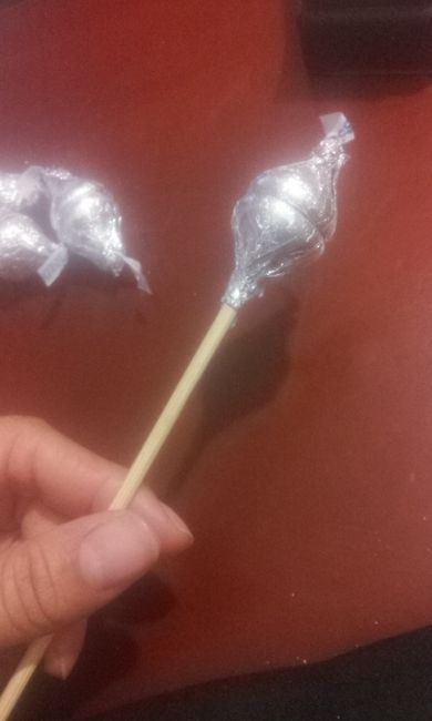Tuto- rosas de chocolates: regalito o recuerdito - 3