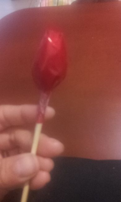 Tuto- rosas de chocolates: regalito o recuerdito - 6