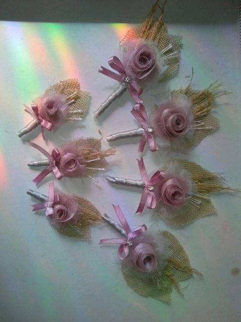 Mi ramito y boutoniers diy - 5